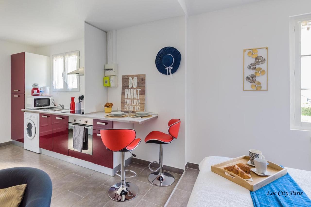 Studio Bleu - Parc Asterix - Mer De Sable - Villepinte - Aeroport Cdg Vemars 外观 照片