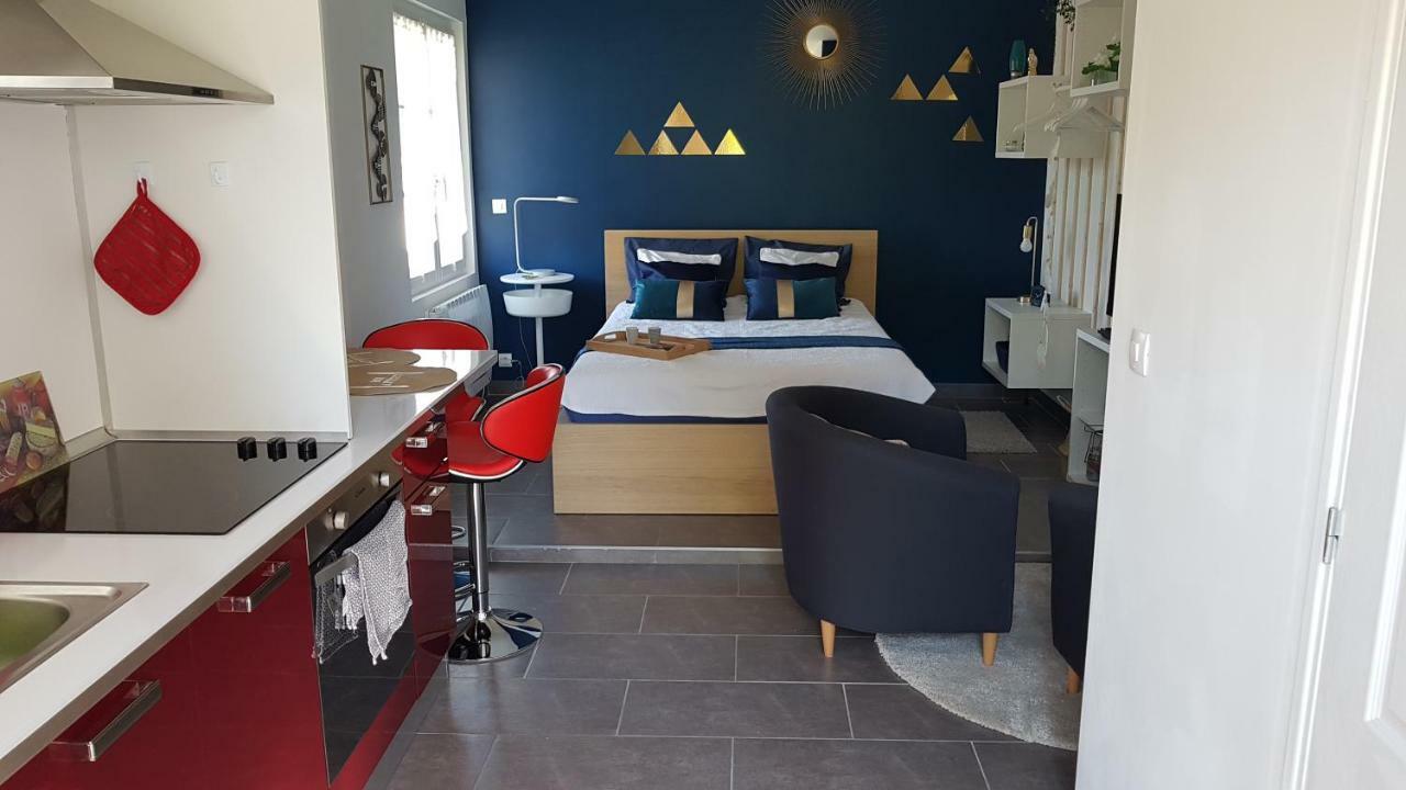 Studio Bleu - Parc Asterix - Mer De Sable - Villepinte - Aeroport Cdg Vemars 外观 照片